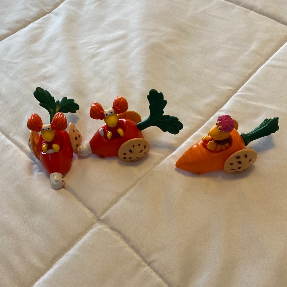 Fraggle Rock Gobo and Red Fraggle vintage McDonald’s toys